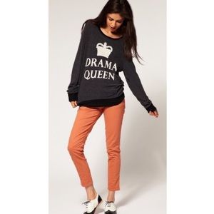 Wildfox Drama Queen Sweatshirt | Size M
